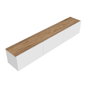 Hanah Home Soporte para TV Blanco y Pino Atlántico